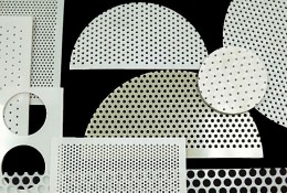 高溫殺菌鍋隔板，打孔塑料板，耐高溫打孔PP板