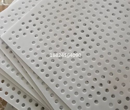 PP sheet with punched holes PP sheet with punched holes